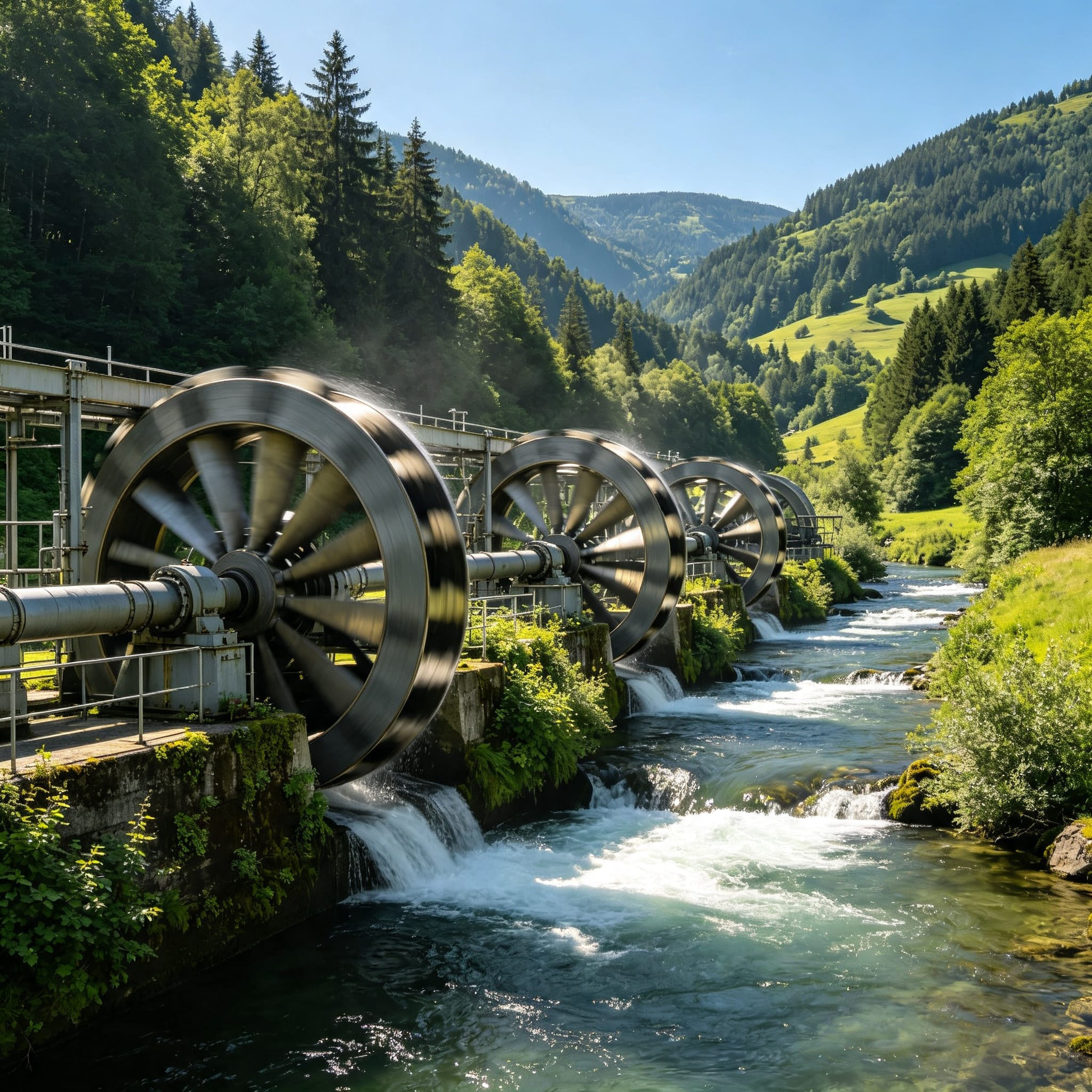 Futuristic hydro turbine solutions